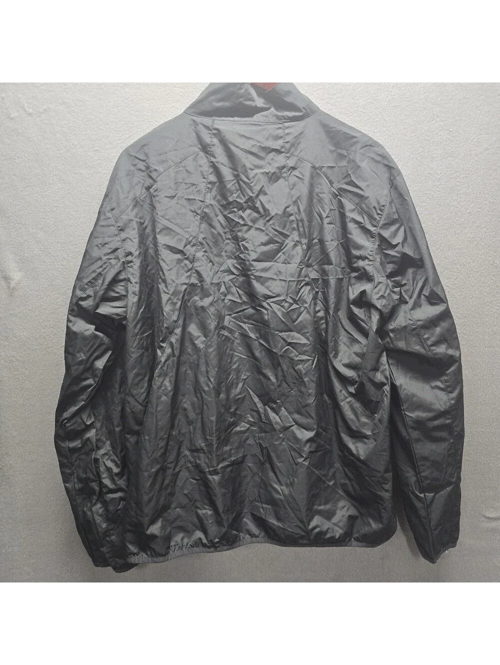 Taco Bell Rain Jacket Windbreaker Team Staff Employee Black Uniform L